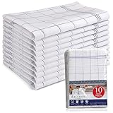 BARBONS 10 er Geschirrtücher Baumwolle 50x70 cm Küchentücher Geschirrhandtücher –...