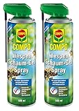 COMPO Wespen Schaum-Gel Spray 1 Liter Vorteilspack (2x500ml)