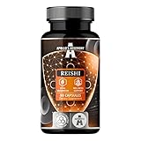 Reishi Pilz Extrakt 30% Polysaccharide – 300mg Vitalpilz pro Kapsel – 90 Vege Kapseln...