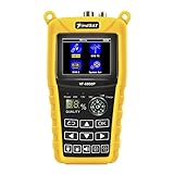 VF-6800P Satellitenfinder DVB-S2/T-C MPEG4 Sat Finder Meter 2,4 Zoll LCD HD Digitaler...