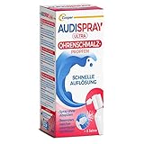 AUDISPRAY Ultra - Behandlung von Ohrenschmalzpfropfen - Schnelle Auflösung von...