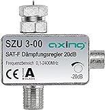 Axing SZU 3-00 SAT-Dämpfungsregler F-Anschluss (0,5-20 dB)