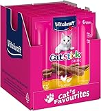 Vitakraft Katzensnack Cat Stick Geflügel und Leber, 10x 6 St