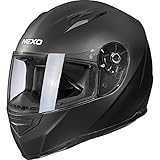 Nexo Integralhelm Motorradhelm Helm Motorrad Mopedhelm Basic II, herausnehmbares...