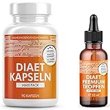 Diaet Kapseln 90 Stück | mit Garcinia Cambogia Extrakt | Fitness Sommer Aktion Keto |...