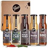 Gepp’s Feinkost Bestseller Saucen Set I Geschenkset mit BBQ- Grillsaucen, hergestellt...