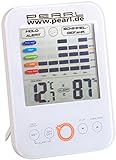 PEARL Schimmelalarm: Digital-Hygrometer/Thermometer mit Schimmel-Alarm und LCD-Display...