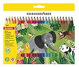 Eberhard Faber 511425 - Colori Jumbo Buntstifte in 24 Farben, in ergonomischer...