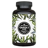 Omega 3 Kapseln - 365 Stück - 1000mg Fischöl je Kapsel mit EPA & DHA - Essentielle Omega...