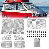 Opaltool Thermomatte Fahrerhaus Innen für VW T5/T6, 8stk LWB Wasserdicht UV-Proof...