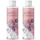 Rosenwasser Monte Nativo 2x200ml (400ml) | zur Gesichtsreinigung und Gesichtspflege |...