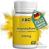 MagneLPure® Magnesium Threonate Kapseln für Gedächtnis, Schlaf & Erholung | 2000mg pro...