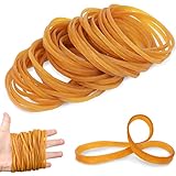 Gummibänder, 50 Stücke Gummiringe Breit 60x3mm Haushaltsgummi, Langlebig und Reißfest...