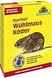 Neudorff Quiritox WühlmausKöder, hochattraktiver Köder für Wühlmäuse zur sicheren...