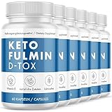 Ketofulmin D-Tox Caps - Keto Kapseln für Frau und Mann - 60 Stk (6x)
