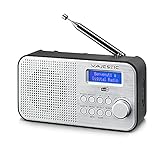 Majestic RT 194 DAB - Tragbares DAB/DAB+/FM LCD-Display, wiederaufladbarer Akku,...