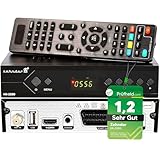 [ Test SEHR GUT, Note 1.2 *] Zehnder HX 2200 Sat Receiver mit Aufnahmefunktion, HD fähig,...