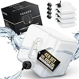 FENERO Wasserkanister Faltbar [Das Original] 4x20l Wasserkanister Camping - Robuster...