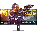 INNOCN 40C1R Ultrawide Monitor 40-Zoll, WQHD IPS Gaming Monitor, 144Hz, FreeSync Premium,...