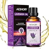 AESHORY Lavendelöl 30ML 100% Rein Natürlich Lavendelöl Ätherische Öle Lavendel...