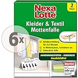 Nexa-Lotte Kleider- & Textil-Mottenfalle insektizidfrei (12 Stück)