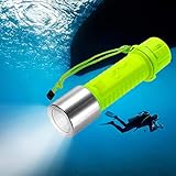 Kriogor 1100LM LED Wasserdicht Unterwassersport Tauchgang Tauchlampe Taschenlampen für...
