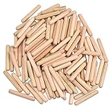 Holzdübel 100 Köper 6mm x 40mm Riffelholzdübel Verbindung Hölzern Unsichtbarer Stecker...