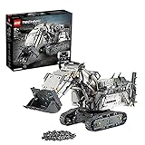 LEGO 42100 Technic Control+ Liebherr Bagger R9800, Ferngesteuerter Bagger, RC Fahrzeug,...