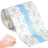 Wasserdicht Transparent Bandage 10cm x 10m Duschpflaster Wasserfest Transparentes Pflaster...