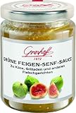 Grashoff Grüne Feigen-Senf-Sauce, 200 ml, 3er Pack (3 x 200 ml)