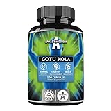 Gotu Kola Extrakt 400mg pro Kapsel enthält 20% Asiaticoside (80mg), 100 Kapseln, 3 Monate...