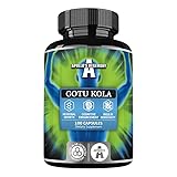 Gotu Kola Extrakt 400mg pro Kapsel enthält 20% Asiaticoside (80mg), 100 Kapseln, 3 Monate...