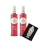 Sarti 2er Set Aperitif Rosa 2x 0,7L (14% Vol) Sarti Mailand Italien- [Enthält Sulfite]