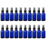 oAutoSjy 20 Stück, 10ml Vaporisateur Vide Verre Bleu, Bouteille Spray Verre Avec...