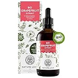 NATURE LOVE® Bio Grapefruitextrakt - 1200mg Bioflavonoide / 100ml - Laborgeprüft und Bio...