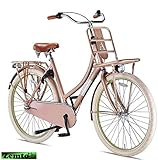 Damen Hollandrad Altec Vintage 28 Zoll 3 Gang 57 cm Alt-Pink