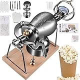 Puffreis Maschine, 304 Edelstahl-Druck-Popcornmaschine, chinesische Popcorn Kanone,...