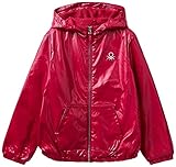 United Colors of Benetton Mädchen 2eo0cn013 Jacke, Rosso Magenta 2e8, M