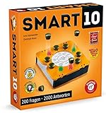 Piatnik 7167 - Smart 10 | Das revolutionäre Alleswisser Brettspiel I Für die Quizfreunde...