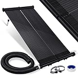 KESSER® Solarkollektor ECO Poolheizung 108 x 74 x 15cm (L x B x H), Warmwasser Heizung...