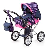 Bayer Design 13654AA City Star in modernen Einhorn Design, Kombi Puppenwagen, mit...