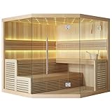 AWT KOS Sauna 1111A Hemlock/220x220/ohne Saunaofen