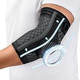 CAMBIVO 2x Ellenbogenbandage Herren Damen, Tennisarm Bandage mit Gelpolster und...