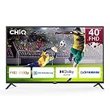 CHIQ TV,40 Zoll(100 cm) FHD 1080p LED Fernseher,Dolby Audio,H.265/HEVC,USB Media...