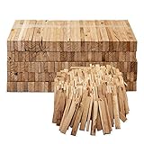 Aleko Premium 3,7 kg Brennholz BZW. Holzkohle - Anzünder aus Eichenholz, Bio...