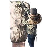 AFP Winterschutz-Vlies Thermomantel XXL, beige, Ø 200 x 300cm, 70g/qm Überwintern von...