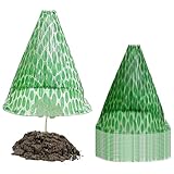 Fukamou Garden Cloches | 20 Stück Kunststoff Pflanzenhut | Pflanzenschutzhaube |...