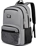 Kuosdaz Laptop Rucksack Herren, Schulrucksack Jungen Mädchen Teenager, 17.3 Zoll Business...