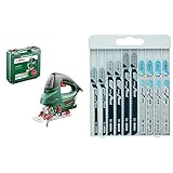 Bosch-Stichsäge PST 9500, 620 Watt elektrische PEL + Bosch Professional 10tlg....