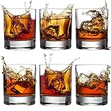 CRYSTALIA Premium Whiskeygläser, Tumbler Gläser 6er Set, 305 ml, 100% BLEIFREI, Wasser...